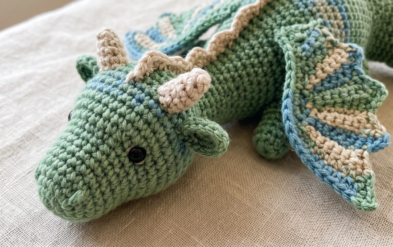 Worry Wyrm Dragon Crochet Free Pattern - Crochet & Knitting